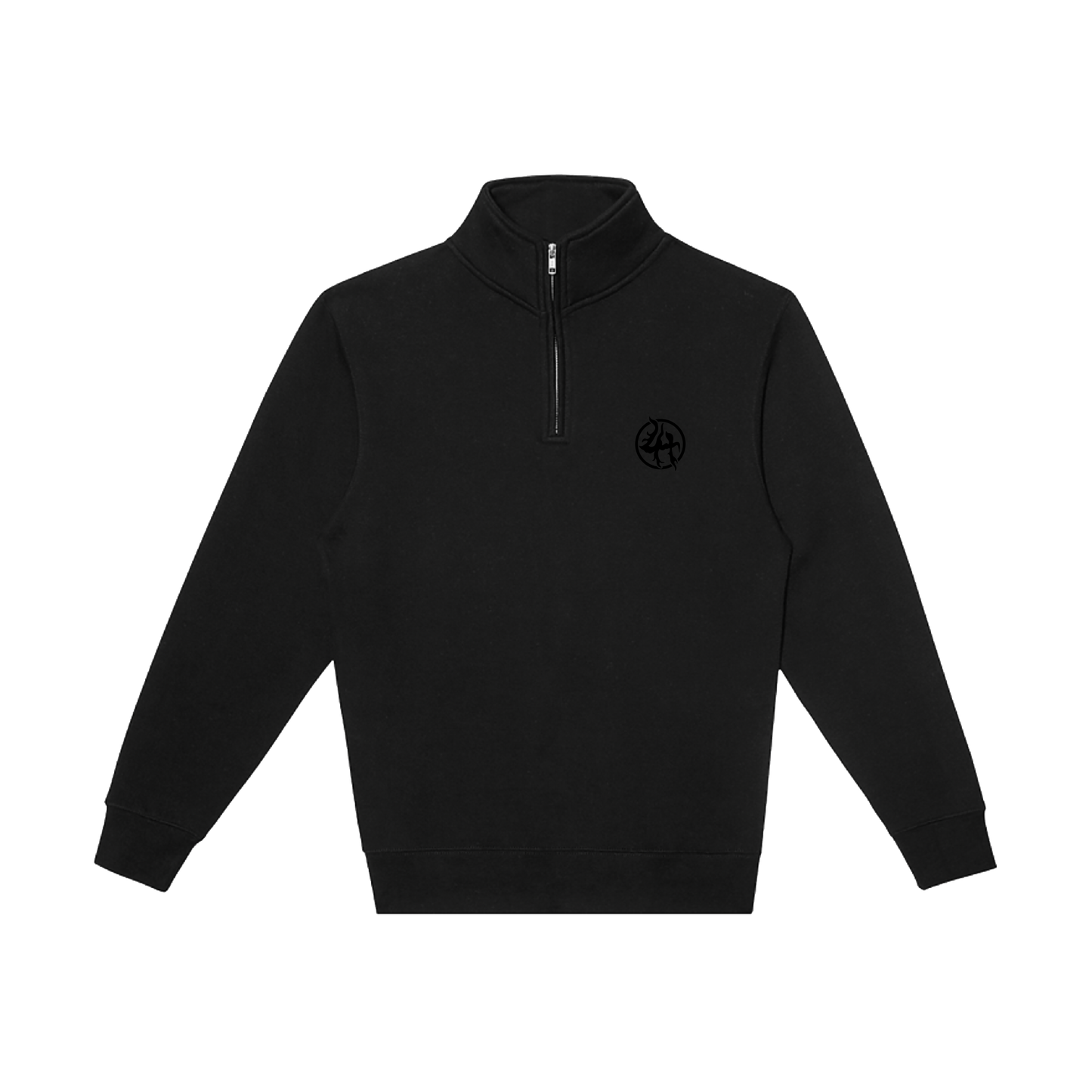 LHEX0002 PREMIUM QUATER ZIP - BLACK