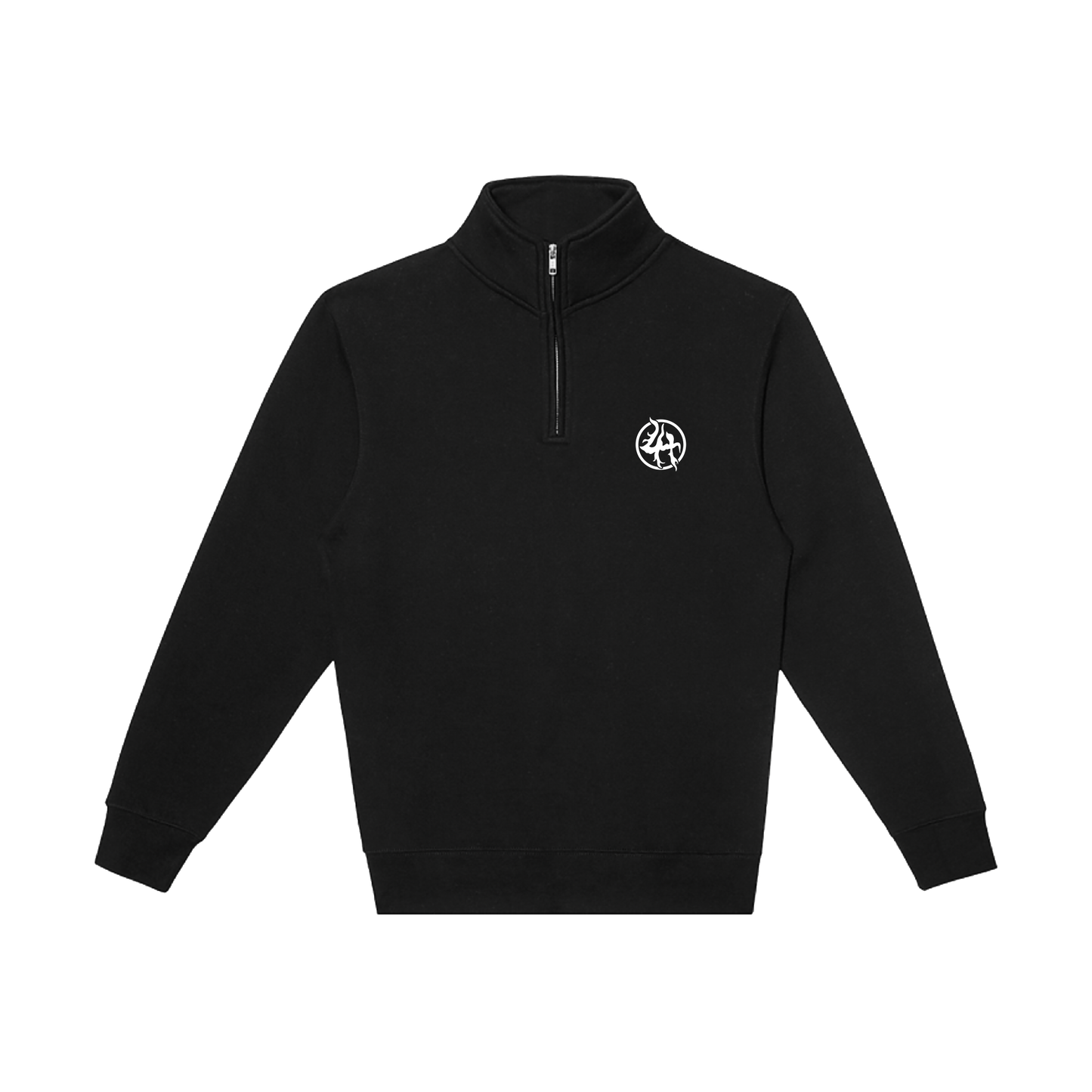 LHEX0001 PREMIUM QUATER ZIP - BLACK