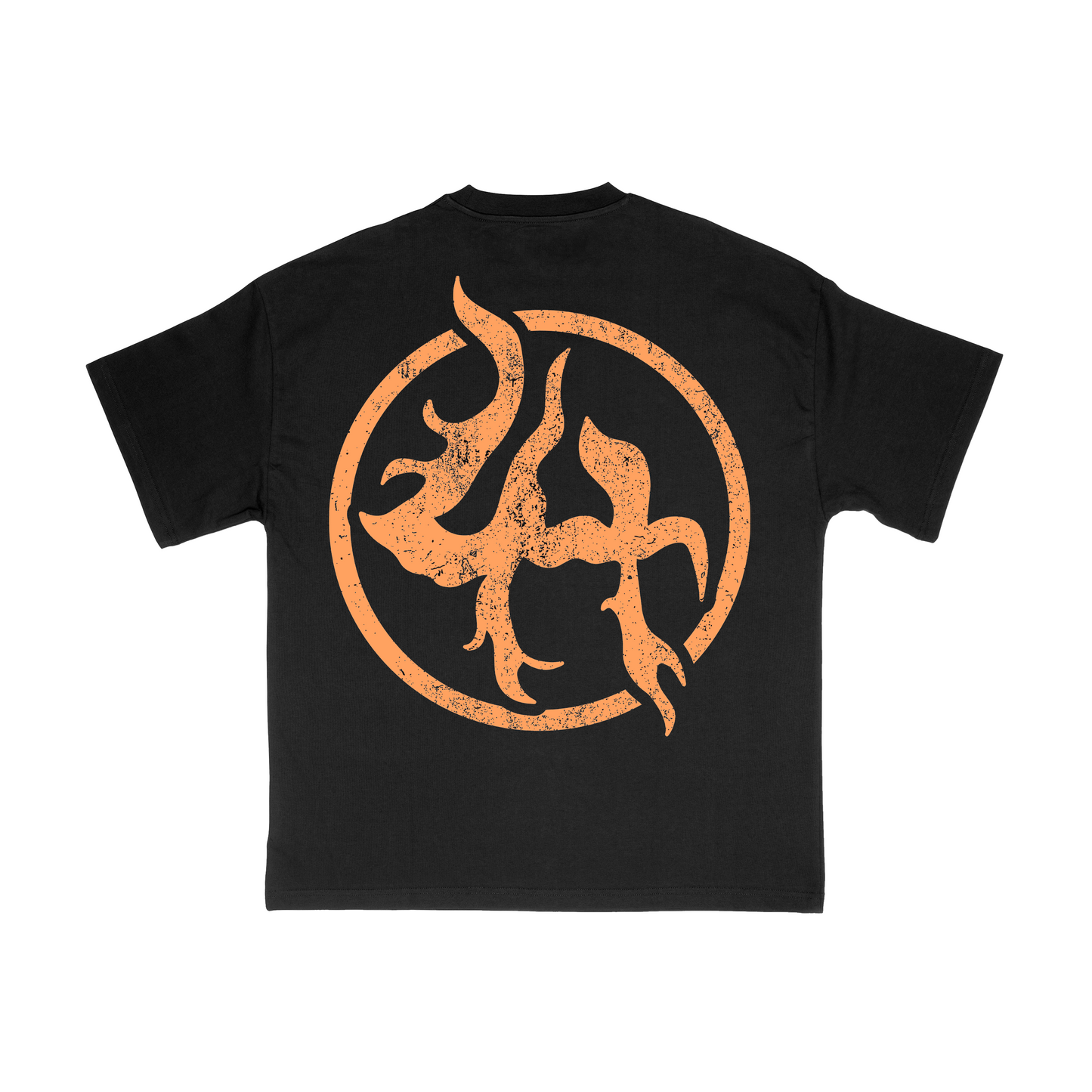 CREAM FLAMES - BLACK
