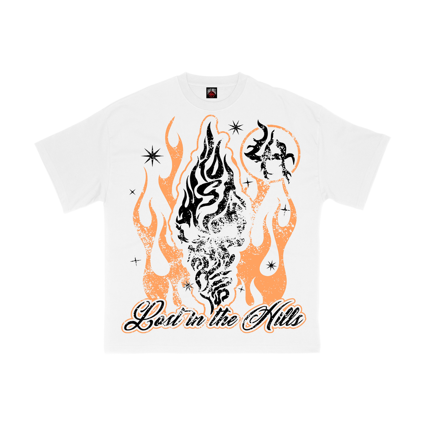 CREAM FLAMES - WHITE