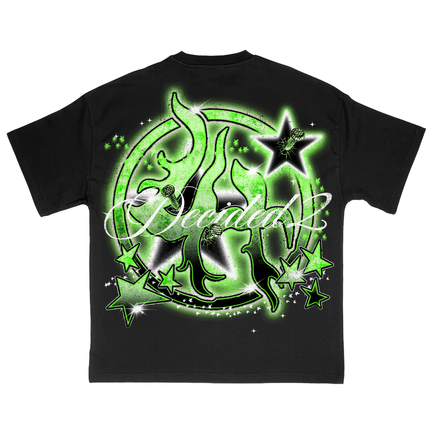 GREEN - BLACK