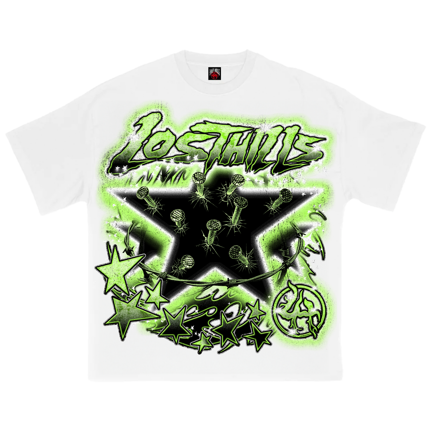 GREEN - WHITE