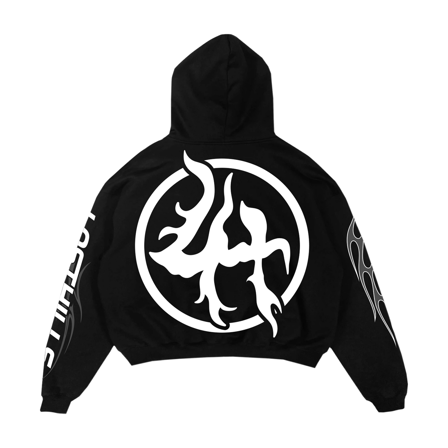 LHBF008 HOODY - BLACK