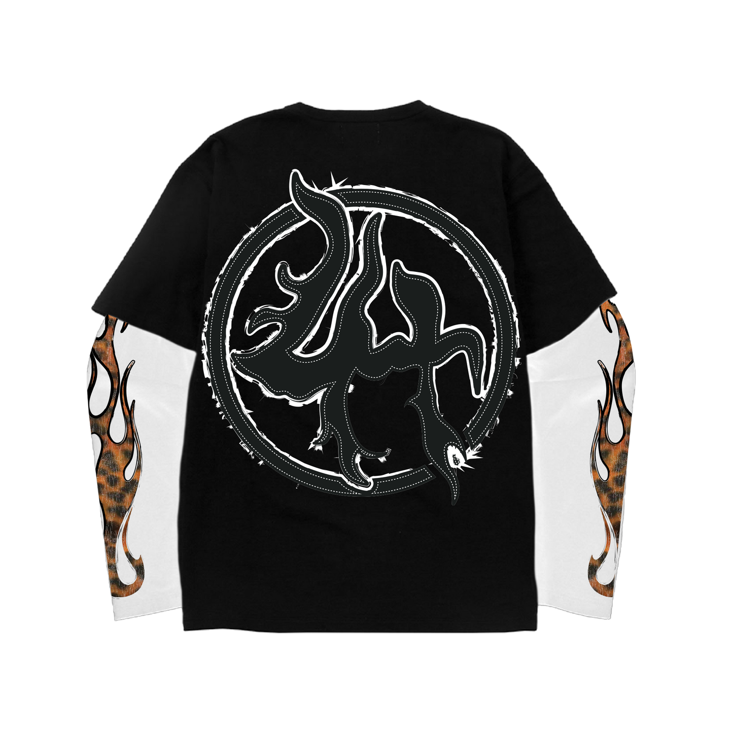 LH6002 2FER LONG SLEEVE - BLACK