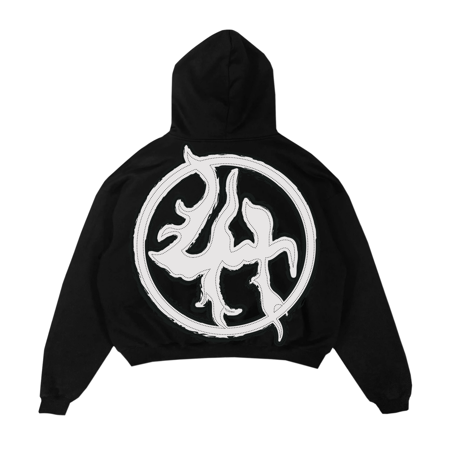 LH6013 HOODY - BLACK