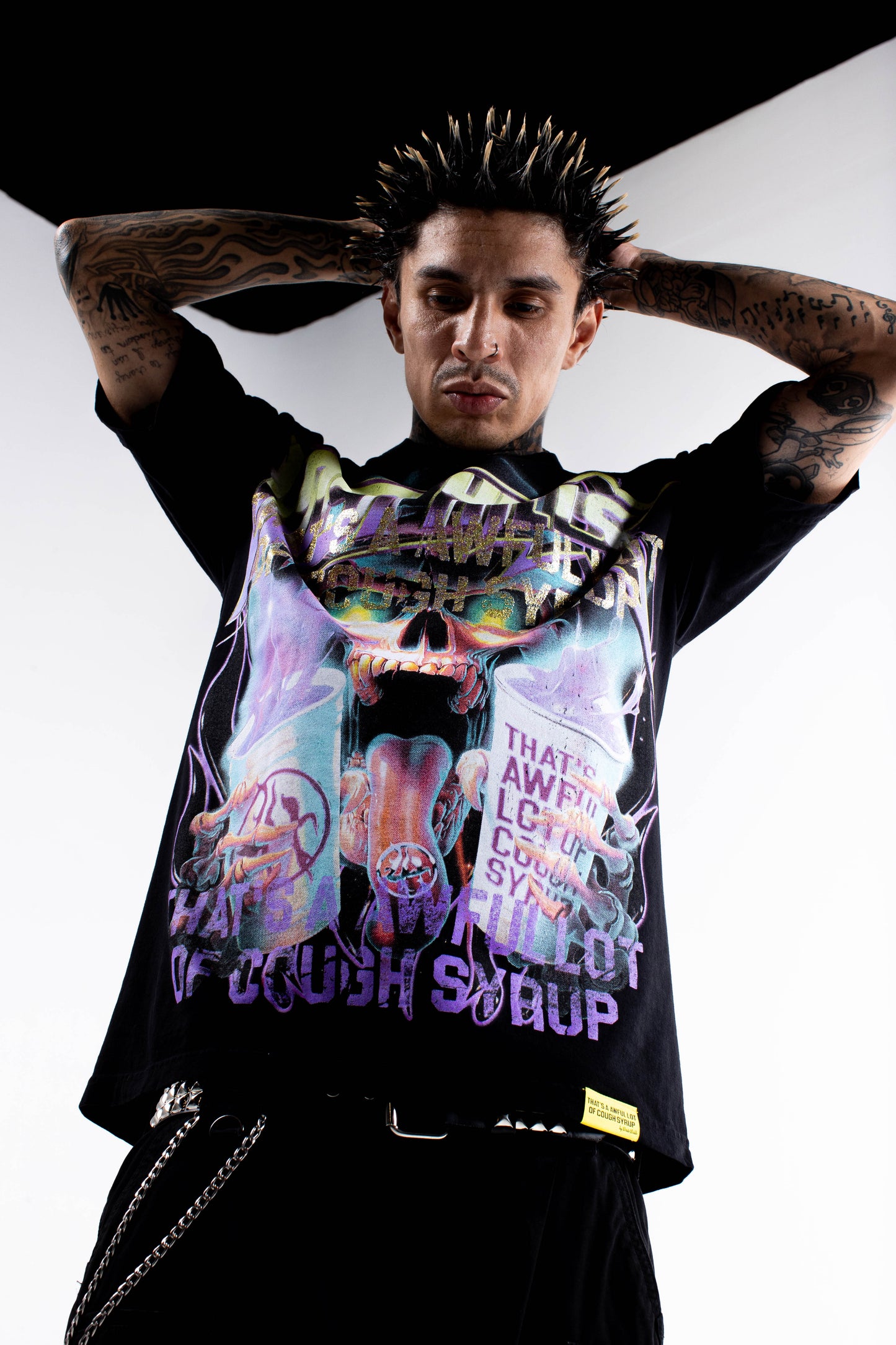 LHCS002 TSHIRT - BLACK