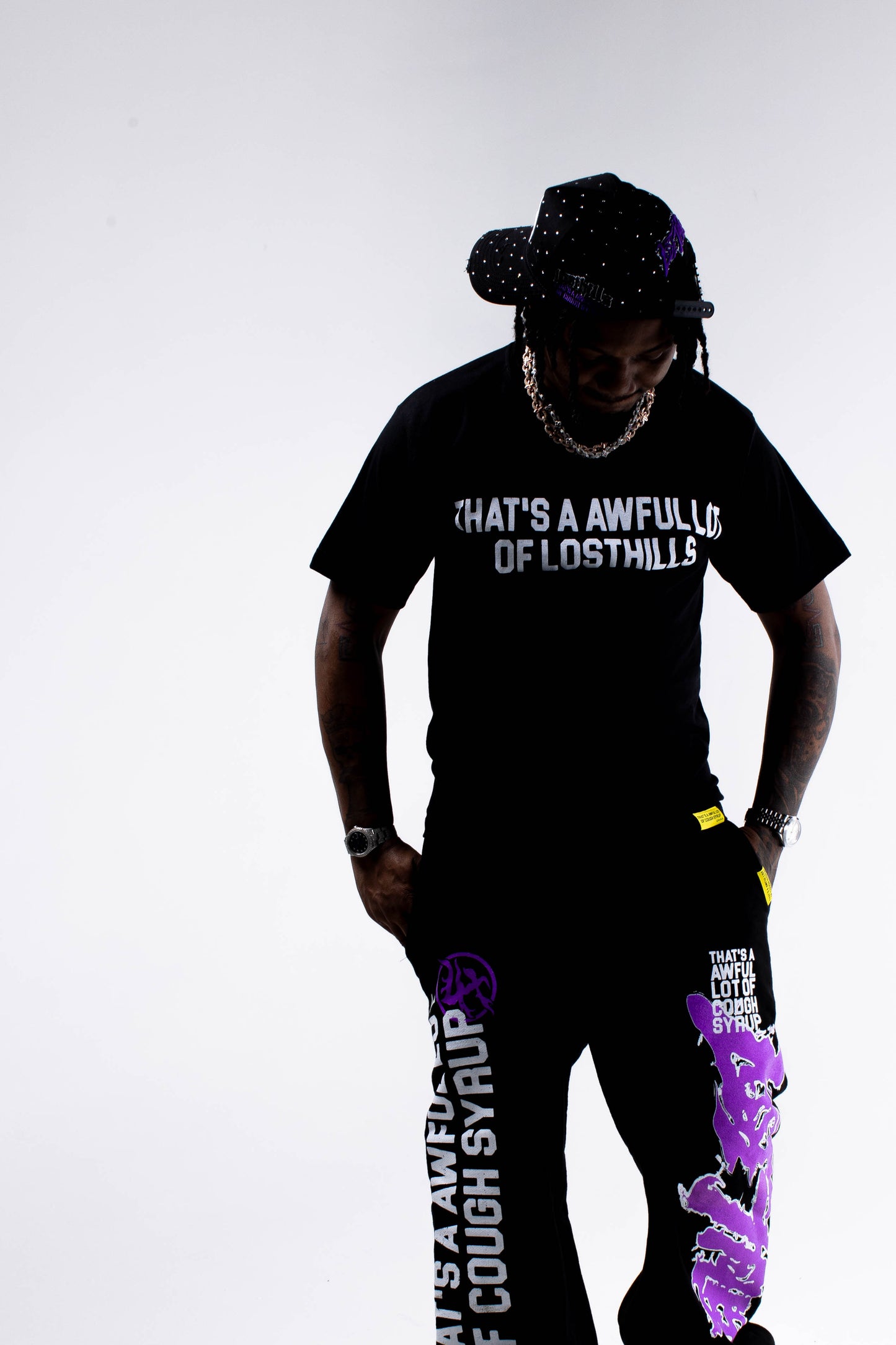 LHCS005 TSHIRT - BLACK