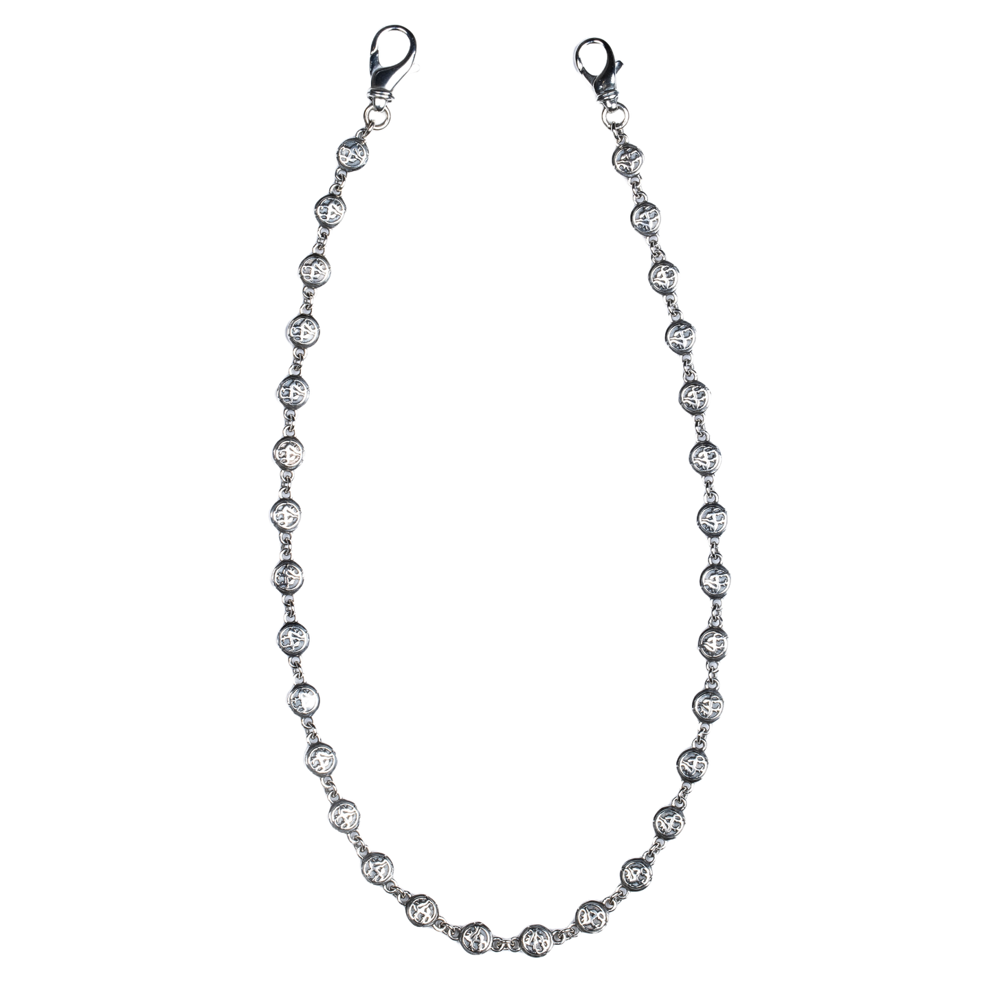 LH5 CHAIN WALLET SMALL SILVER