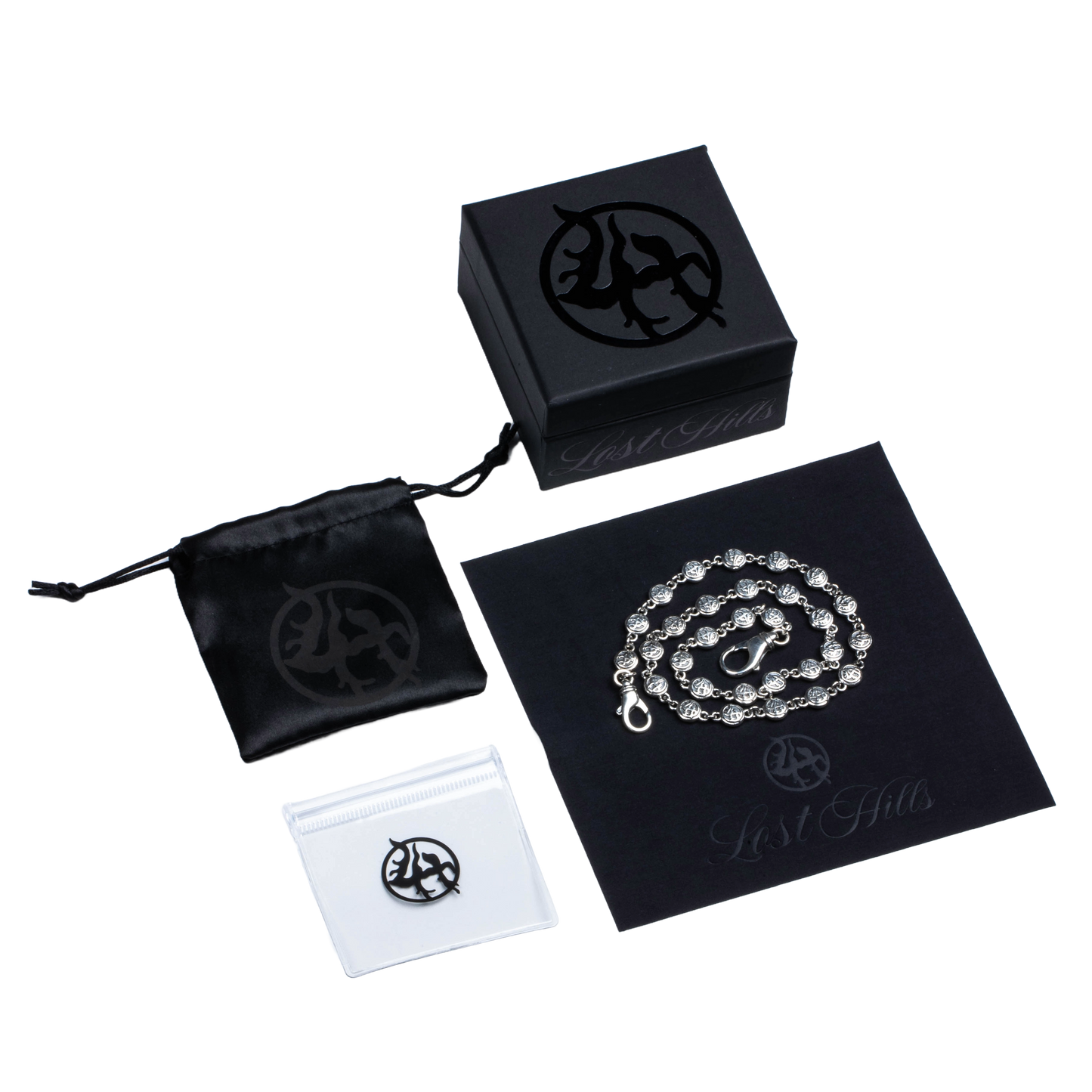 LH WALLET CHAIN (SMALL) .925 SILVER