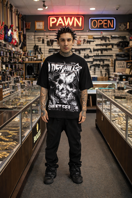 LHXSF001 TSHIRT - BLACK