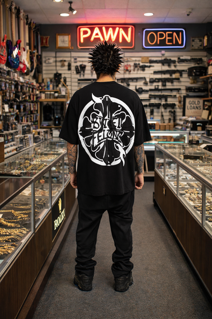 LHXSF001 TSHIRT - BLACK