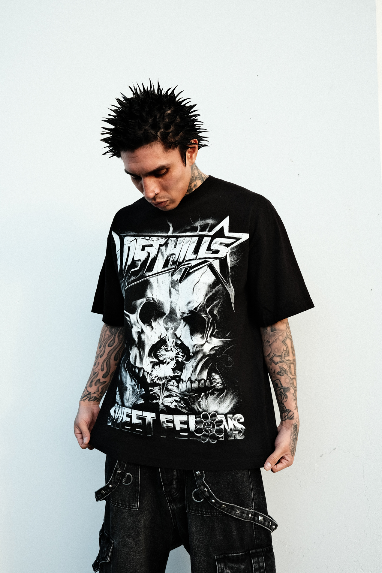 LHXSF001 TSHIRT - BLACK