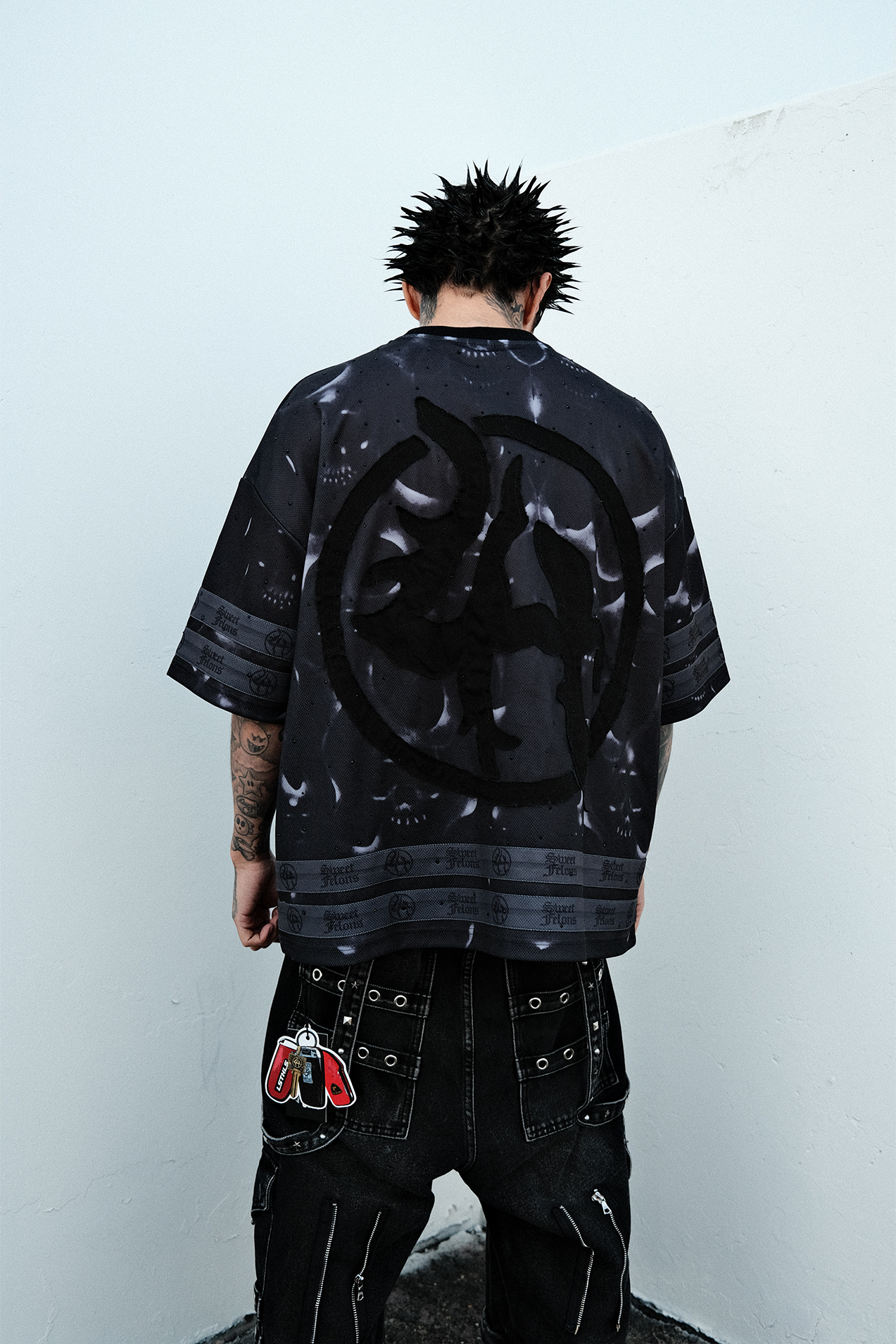 LHXSF004 JERSEY - BLACK