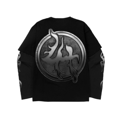 CHROMELH002 LONGSLEEVE BLACK