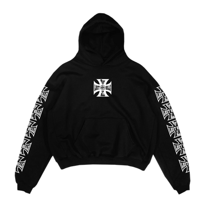 LH513 HOODY - BLACK