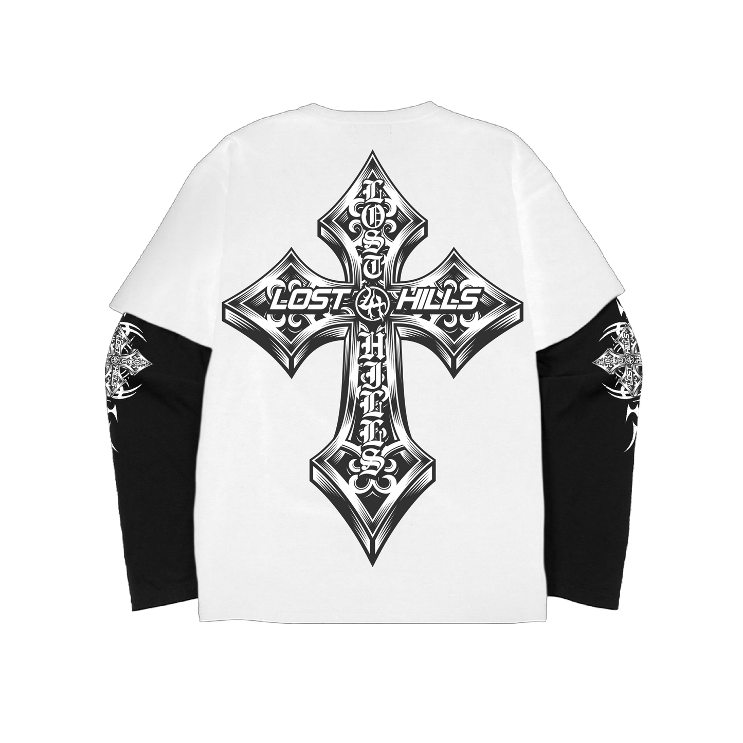 CHROMELH001 LONGSLEEVE WHITE