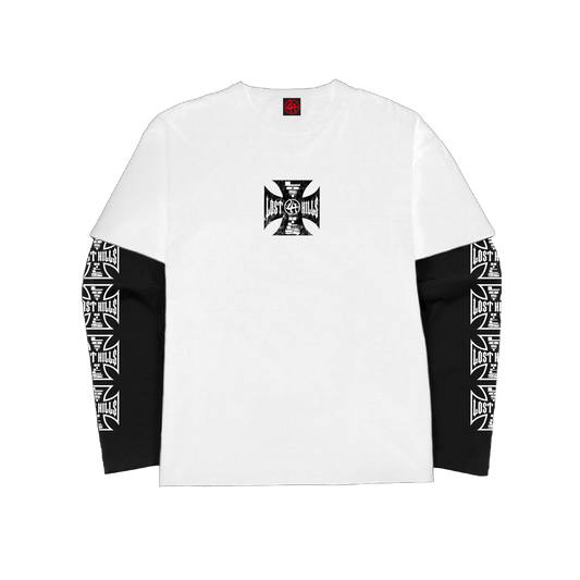 CHROMELH003 LONGSLEEVE WHITE