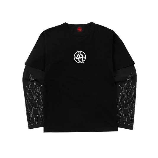 CHROMELH005 LONGSLEEVE BLACK