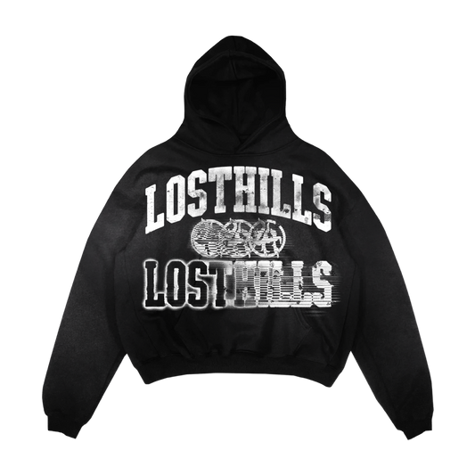 LHBF006 HOODY - BLACK