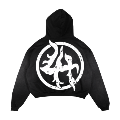 LHBF006 HOODY - BLACK