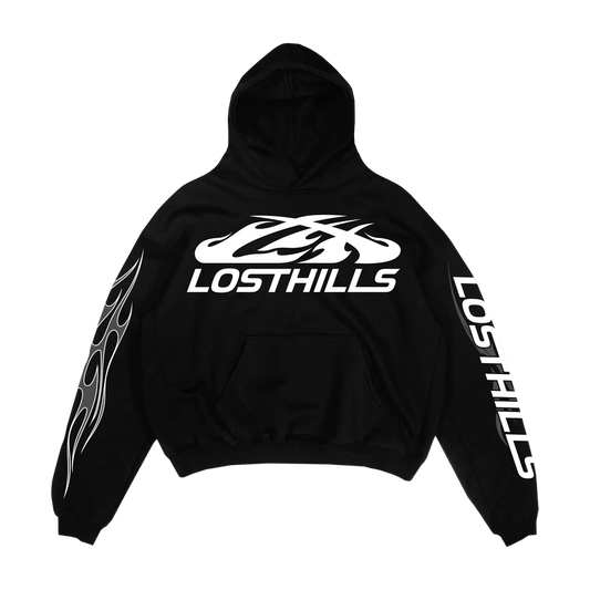 LHBF008 HOODY - BLACK
