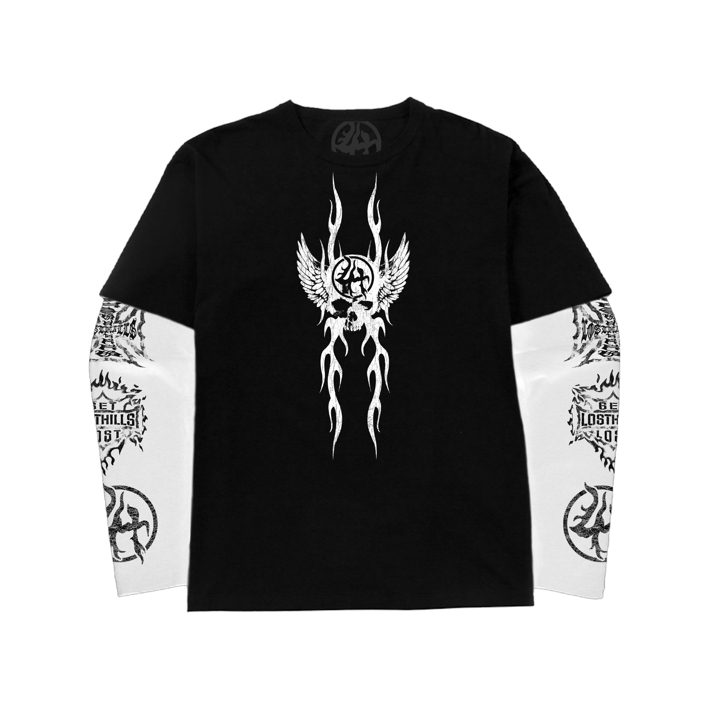 LH6001 2FER LONG SLEEVE - BLACK