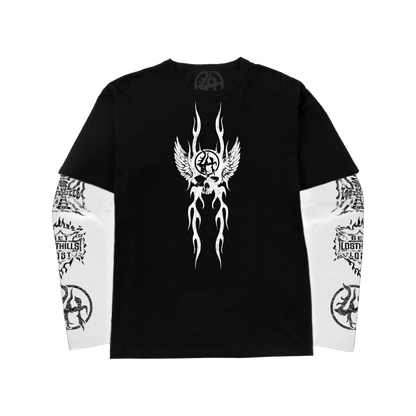 LH6001 2FER LONG SLEEVE - BLACK