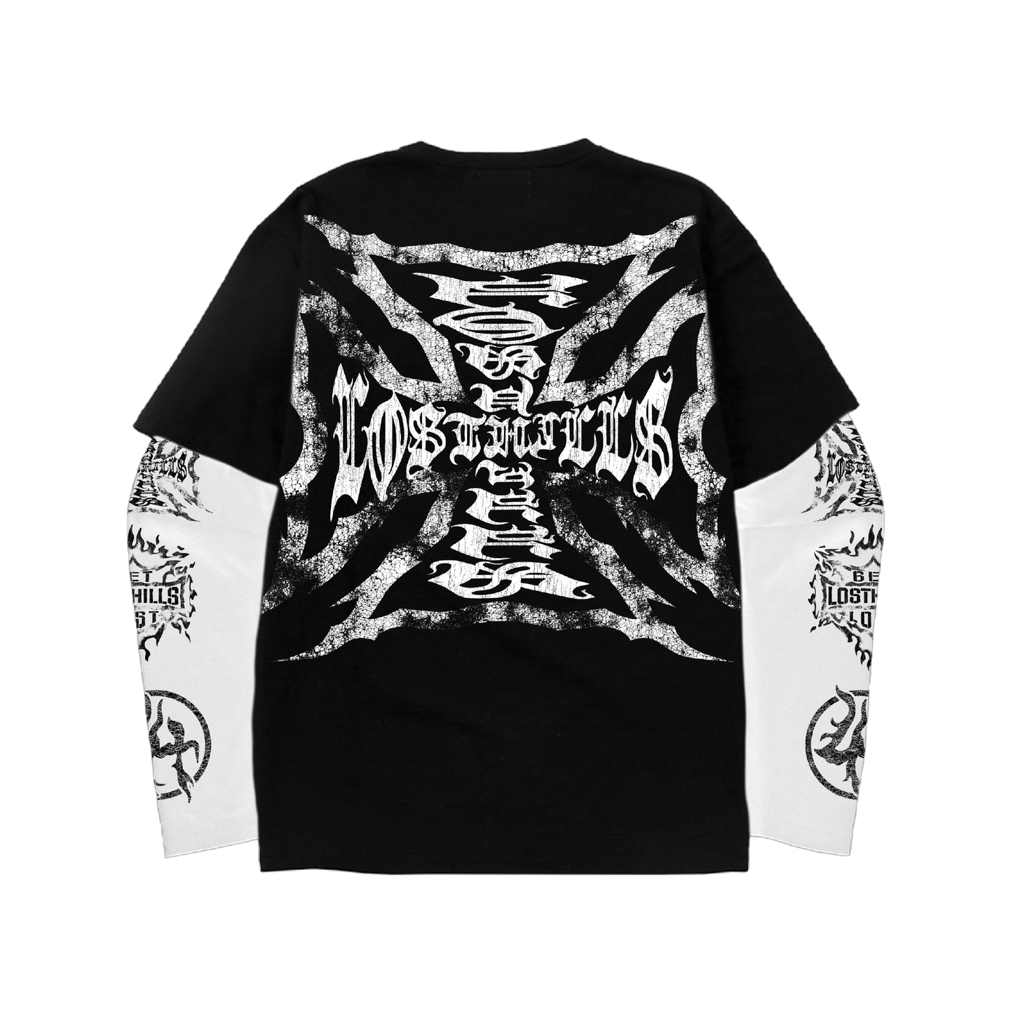 LH6001 2FER LONG SLEEVE - BLACK