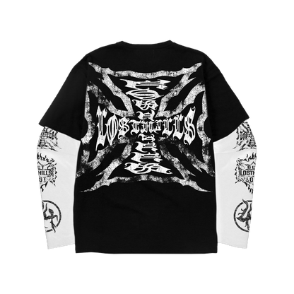 LH6001 2FER LONG SLEEVE - BLACK