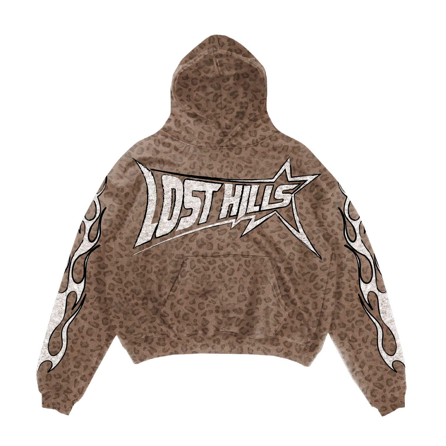 LH6014 HOODY - LEOPARD