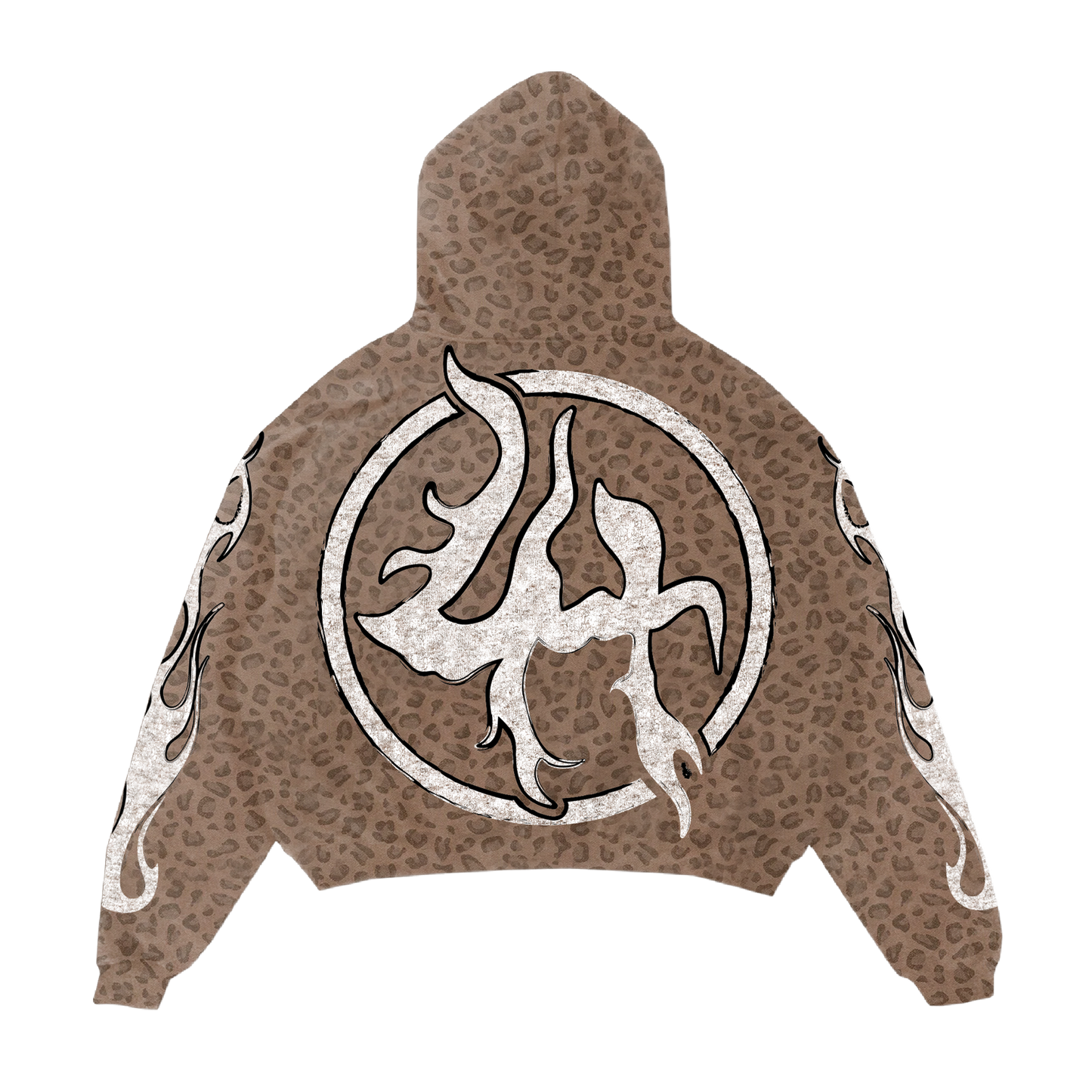 LH6014 HOODY - LEOPARD