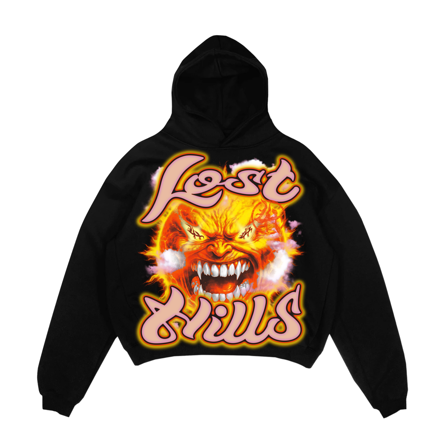 LH6004 HOODY - BLACK