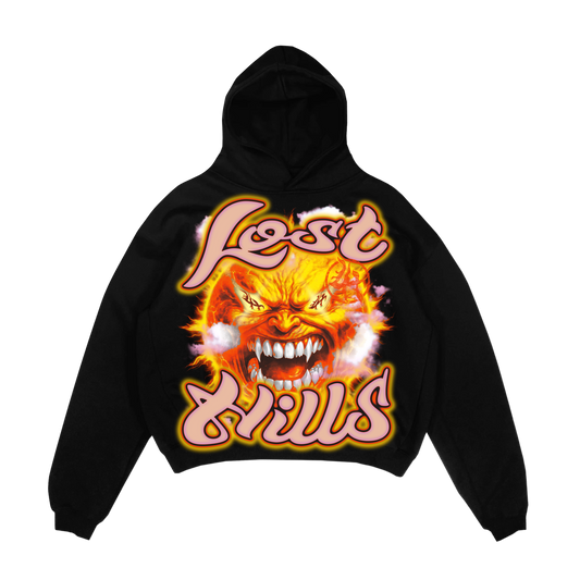 LH6004 HOODY - BLACK