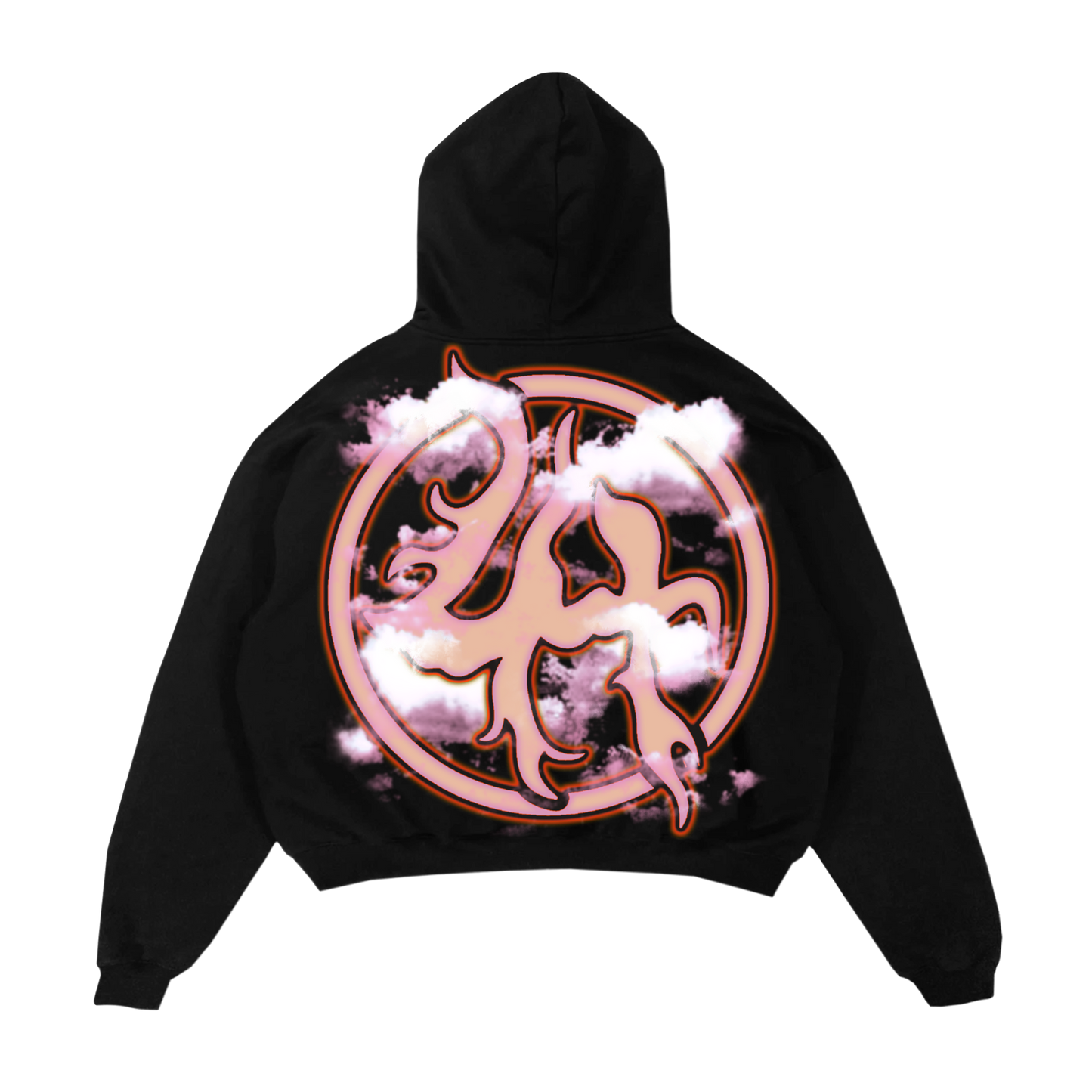 LH6004 HOODY - BLACK