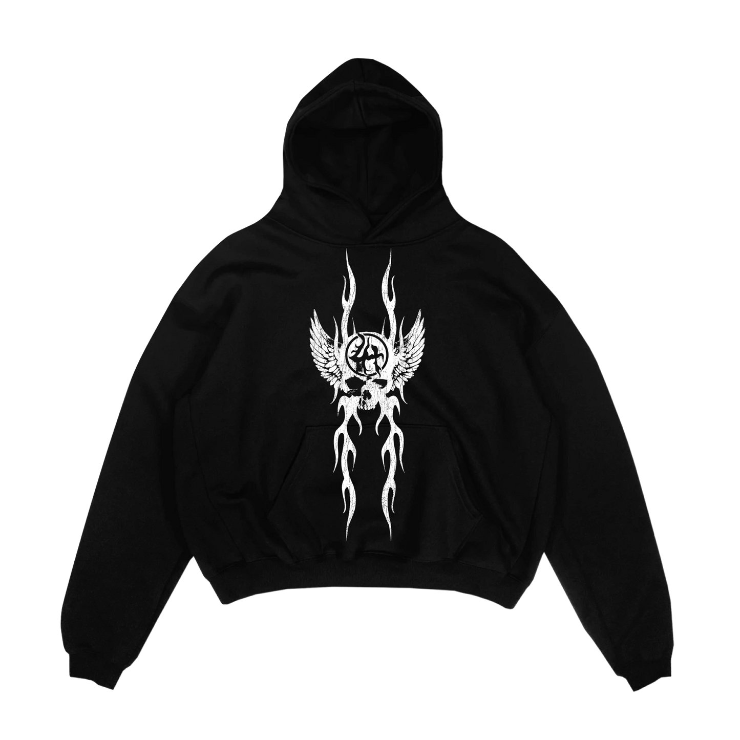 LH6002 HOODY - BLACK