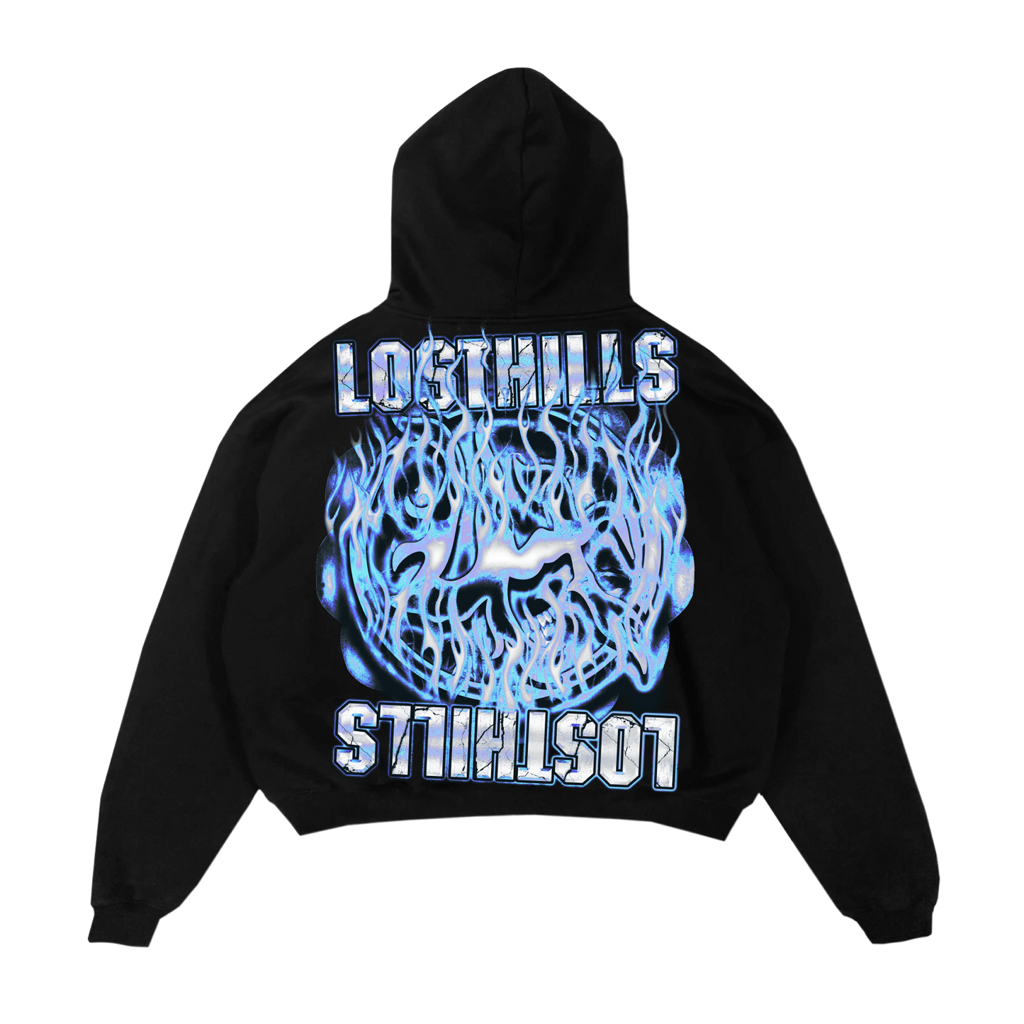 LH6012 HOODY - BLACK