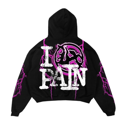 LH6006 HOODY - BLACK