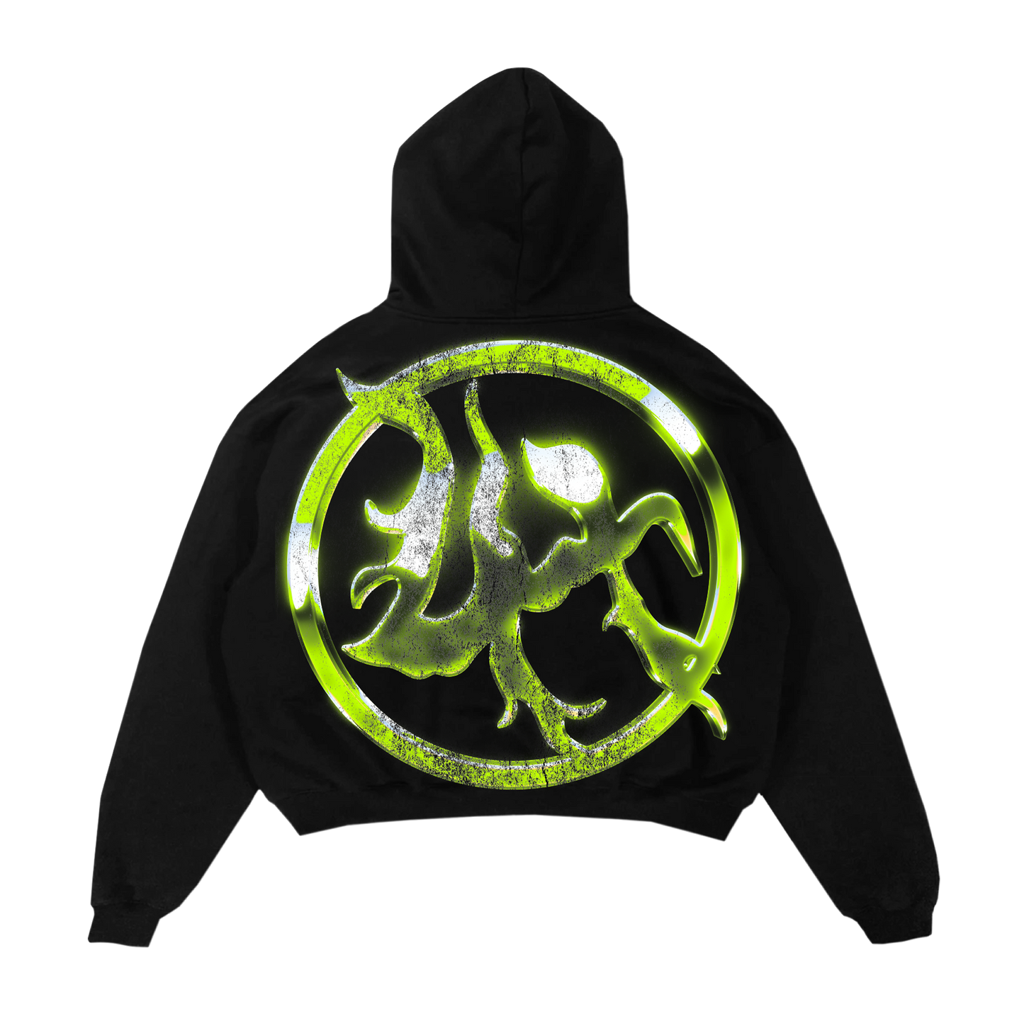 LH6011 HOODY - BLACK