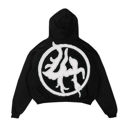 LH6013 HOODY - BLACK