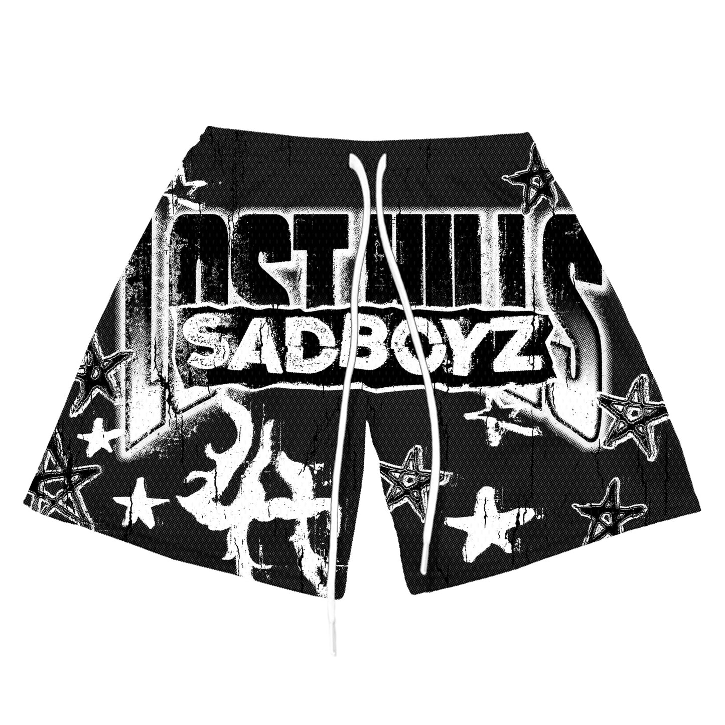 LHSBSHORTS007 - BLACK