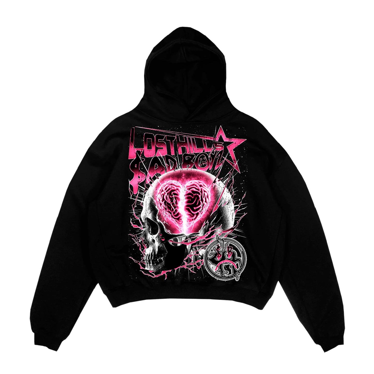 LHSBHOODY002 - BLACK