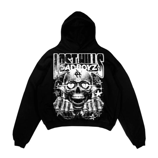 LHSBHOODY007 - BLACK