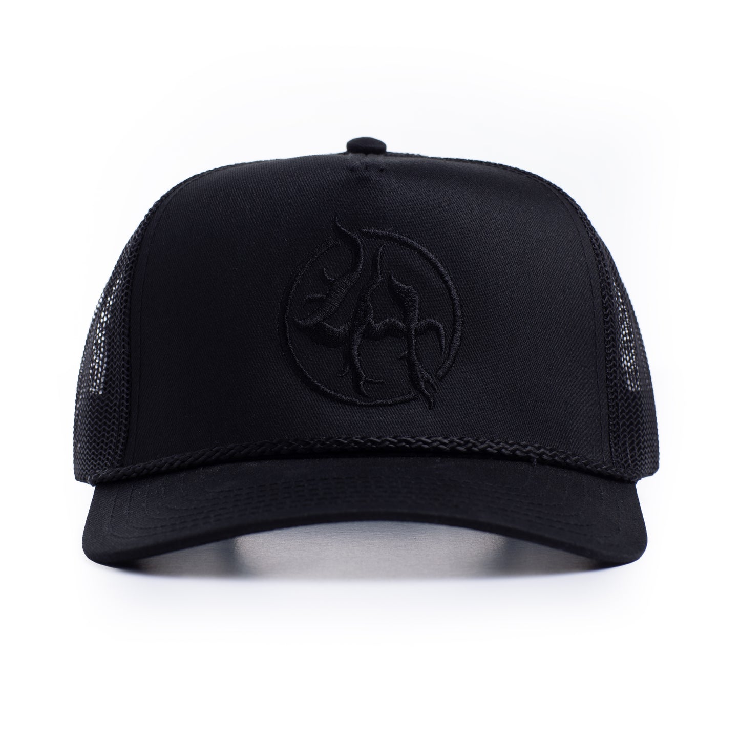 LOGO SNAPBACK HAT - BLACK