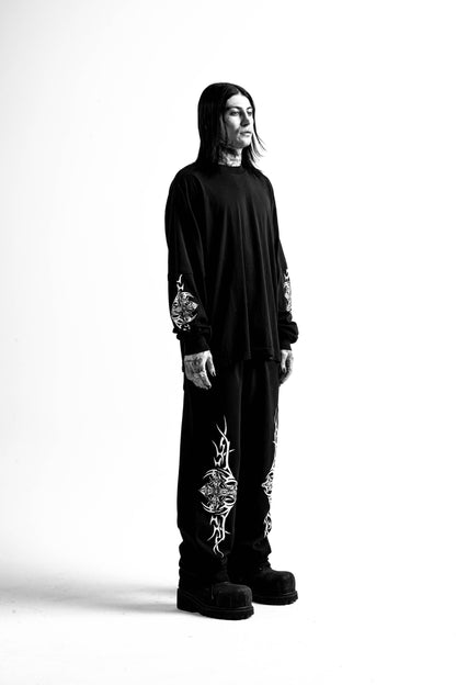 CHROMELH001 LONGSLEEVE BLACK