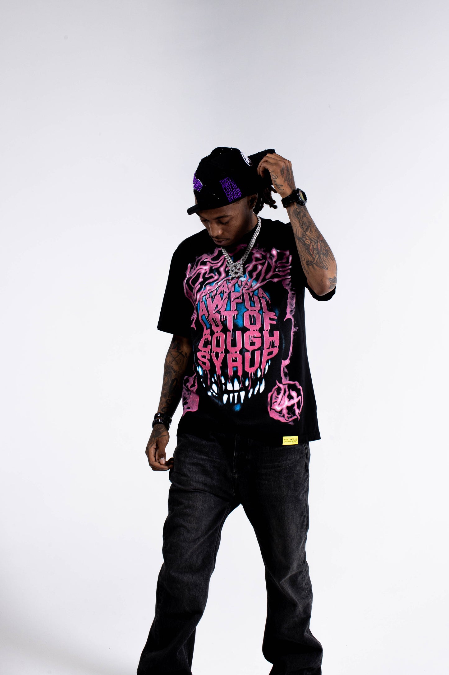 LHCS003 TSHIRT - BLACK